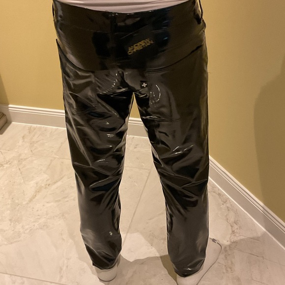 Andrew Christian Black Dress Pants with Sleek Silhouette - Picture 2 of 4